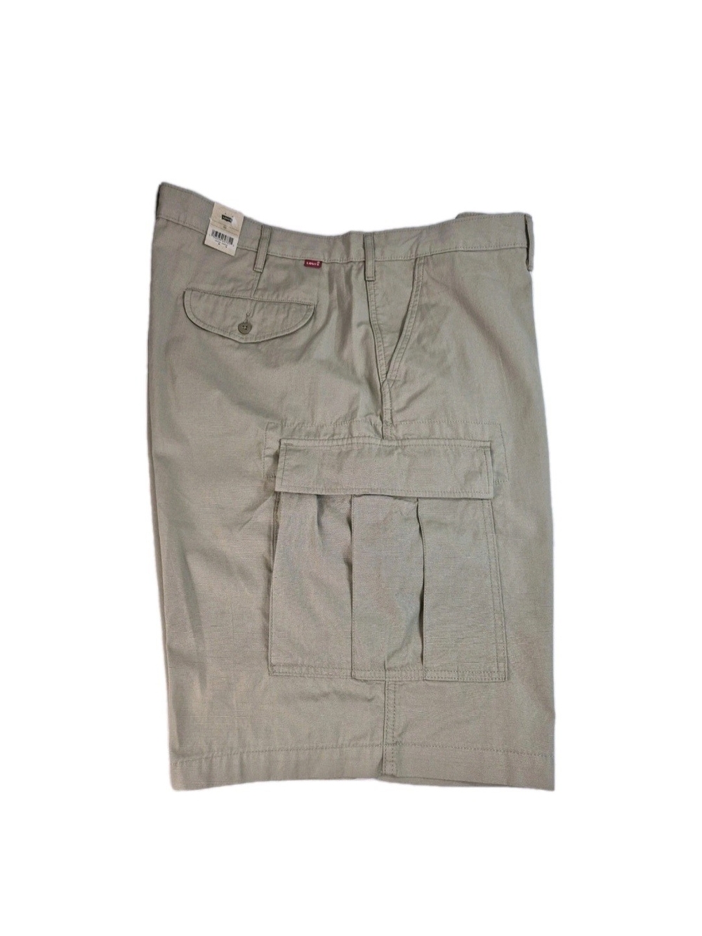 Levi’s Mens Shorts Size 50 Carrier Cargo Shorts Khaki Knee Length Cotton NWT 40 - Picture 3 of 15